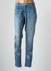 Jeans coupe slim bleu COMMA, pour femme seconde vue