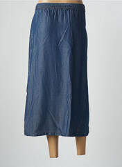 Jupe longue bleu BRUNO SAINT HILAIRE pour femme seconde vue