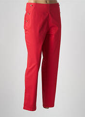 Pantalon 7/8 rouge BRUNO SAINT HILAIRE pour femme seconde vue