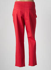 Pantalon 7/8 rouge BRUNO SAINT HILAIRE pour femme seconde vue