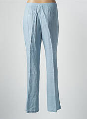 Pantalon droit bleu D.SPORT pour femme seconde vue