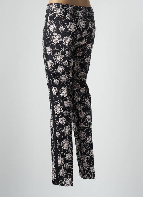 Pantalon chino noir COMMA, pour femme