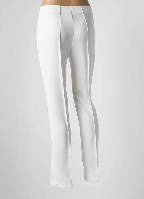 Pantalon slim beige BRUNELLA pour femme