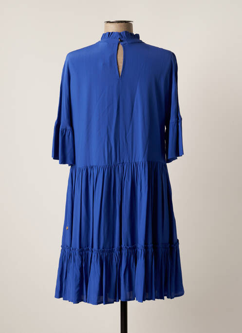 Robe courte bleu SCOTCH & SODA pour femme
