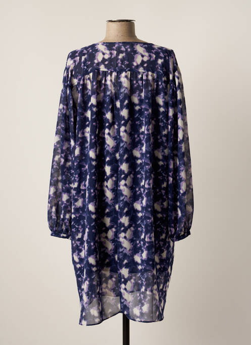 Robe mi-longue bleu GRACE & MILA pour femme