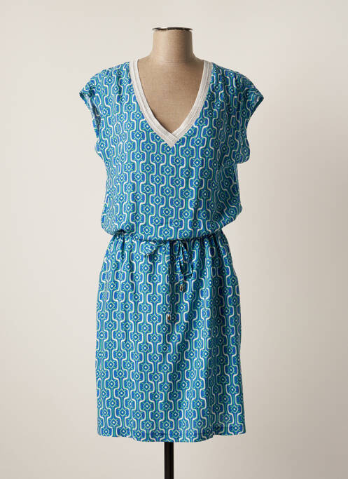 Robe mi-longue bleu IT HIPPIE pour femme