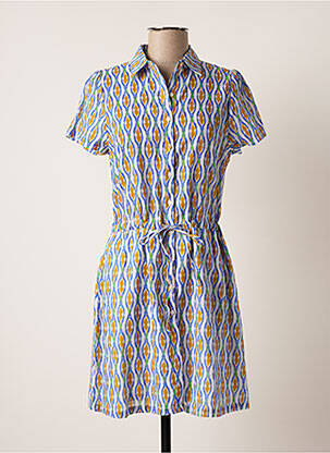 Robe courte manches courtes manches courtes bleu IT HIPPIE femme