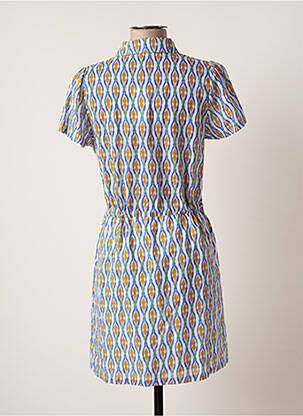 Robe courte manches courtes manches courtes bleu IT HIPPIE femme