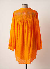 Robe courte orange ESCANDELLE pour femme seconde vue