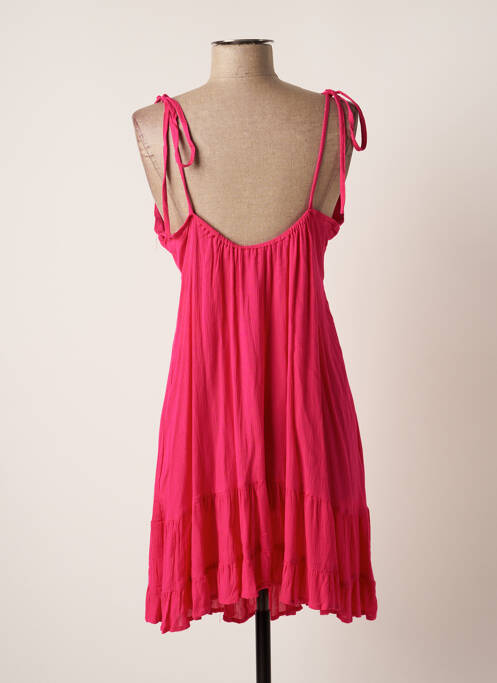 Robe mi-longue rose LILI & LALA pour femme