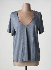 T-shirt gris ESPRIT pour femme seconde vue