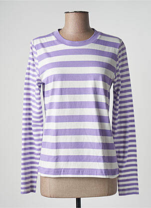 T-shirt violet EDC pour femme