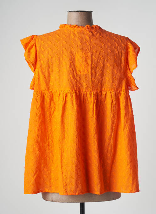 Blouse orange ESCANDELLE pour femme