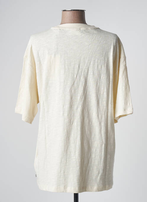 T-shirt beige SCOTCH & SODA pour femme