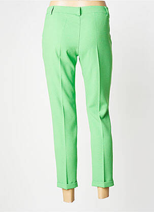 Pantalon 7/8 stretch taille normale vert PAKO LITTO femme