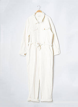 Combi-pantalon blanc GRACE & MILA pour femme