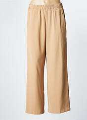 Pantalon large beige GRACE & MILA pour femme seconde vue