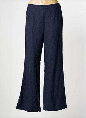 Pantalon large bleu GRACE & MILA pour femme