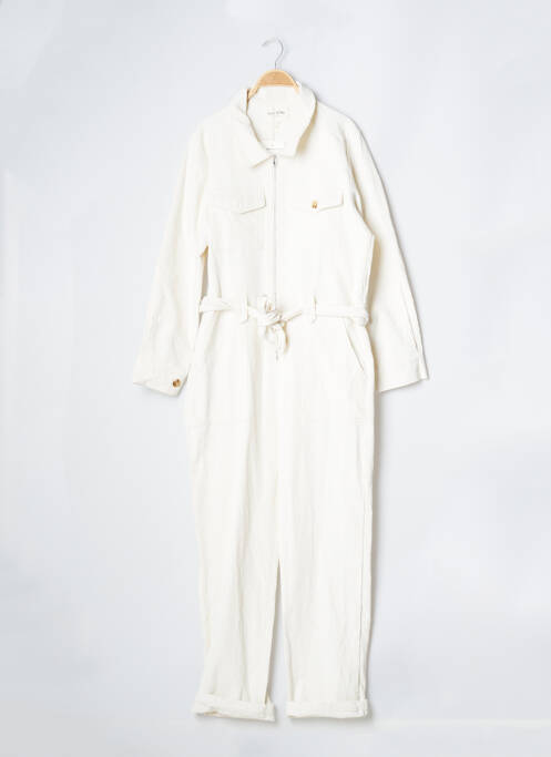 Combi-pantalon blanc GRACE & MILA pour femme