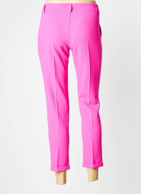Pantalon 7/8 rose PAKO LITTO pour femme
