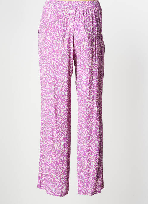 Pantalon large violet ESCANDELLE pour femme