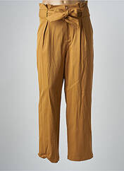 Pantalon large marron SCOTCH & SODA pour femme seconde vue
