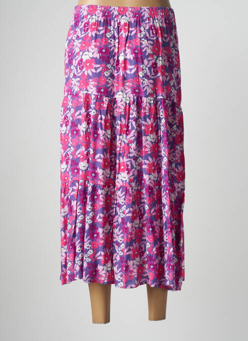 Jupe longue violet ESCANDELLE pour femme