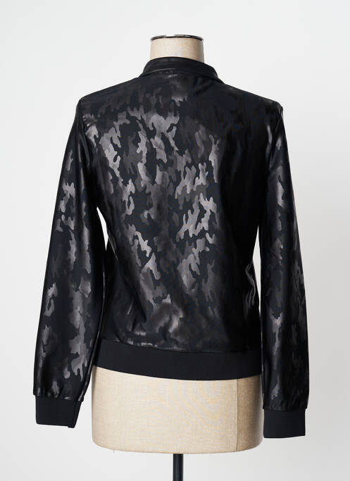 Blouson noir HBT pour femme
