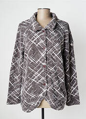 Gilet manches longues marron KOKOMARINA pour femme seconde vue