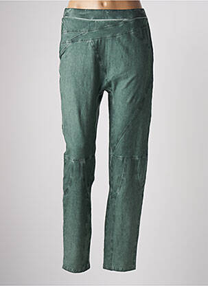 Jegging délavé taille normale vert NÜ femme