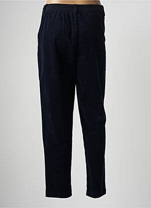 Pantalon slim taille élastique taille normale bleu KOKOMARINA femme