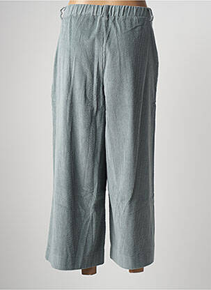 Pantalon large fermeture zippée sous rabat boutonné taille normale vert OZAI N KU femme