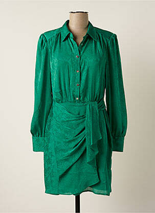 Robe courte vert MORGAN pour femme