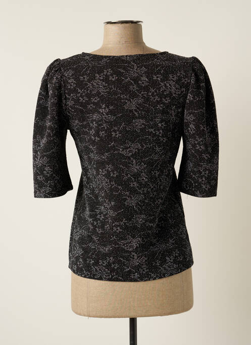 Top noir ICHI pour femme