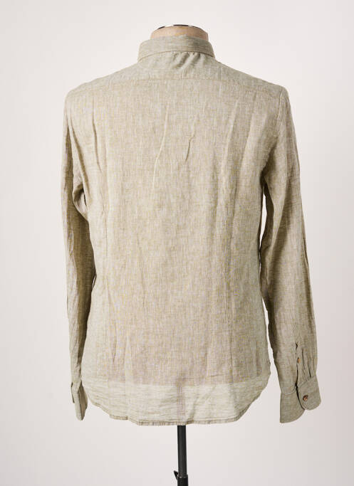 Chemise manches longues vert YES.ZEE pour homme