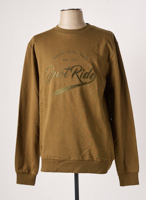 Sweat-shirt vert TIFFOSI pour homme