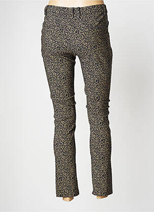 Pantalon slim tissage popeline taille normale vert ÉTYMOLOGIE femme