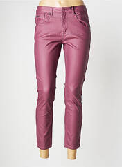 Pantalon 7/8 violet BROADWAY pour femme seconde vue