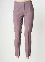 Pantalon 7/8 violet YES.ZEE pour femme seconde vue