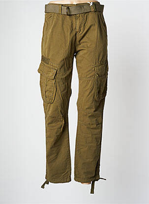 Pantalon cargo vert DEELUXE pour homme