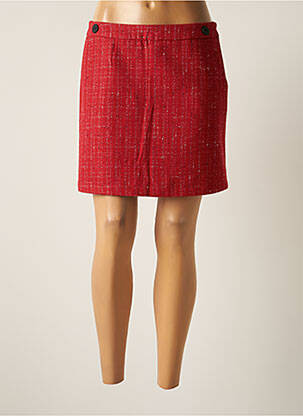 Jupe short poches rouge TIFFOSI femme