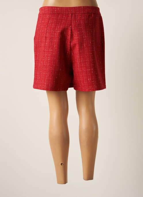 Jupe short poches rouge TIFFOSI femme