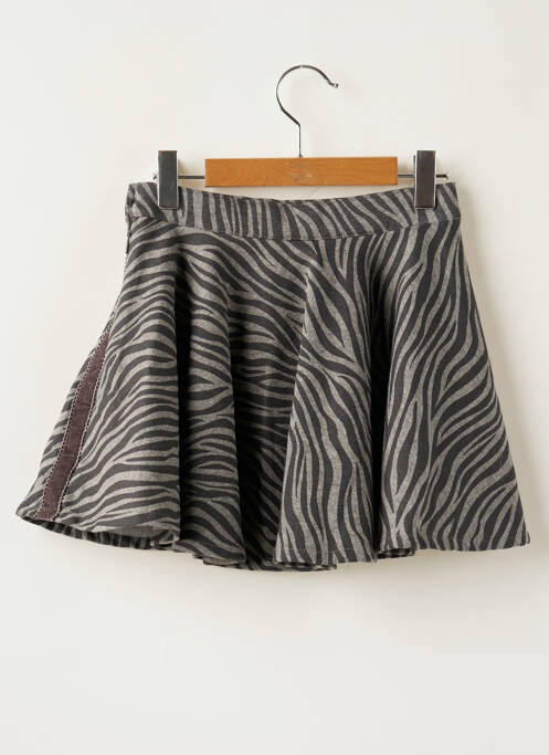 Jupe courte gris BOBOLI pour fille