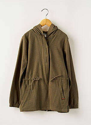 Veste casual col rond vert BOBOLI fille