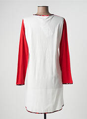 Chemise de nuit blanc MASSANA pour femme seconde vue