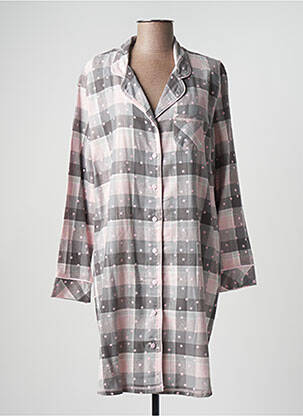 Chemise de nuit gris MASSANA pour femme