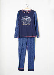 Pyjama bleu MASSANA pour femme seconde vue