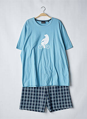 Pyjashort bleu RINGELLA pour homme