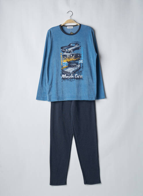 Pyjama bleu MASSANA pour homme