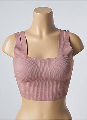 Soutien-gorge sans armature brassieres rose SLOGGI femme